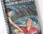 Journal storybook HARDY BOYS notebook Recycled spiral Bound - The Hidden Harbor Mystery Franklin Dixon