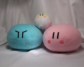 Two Medium and One small Clannad Dango Family Plushies - Dango Daikazoku - Stuffed Plushy - Cosplay