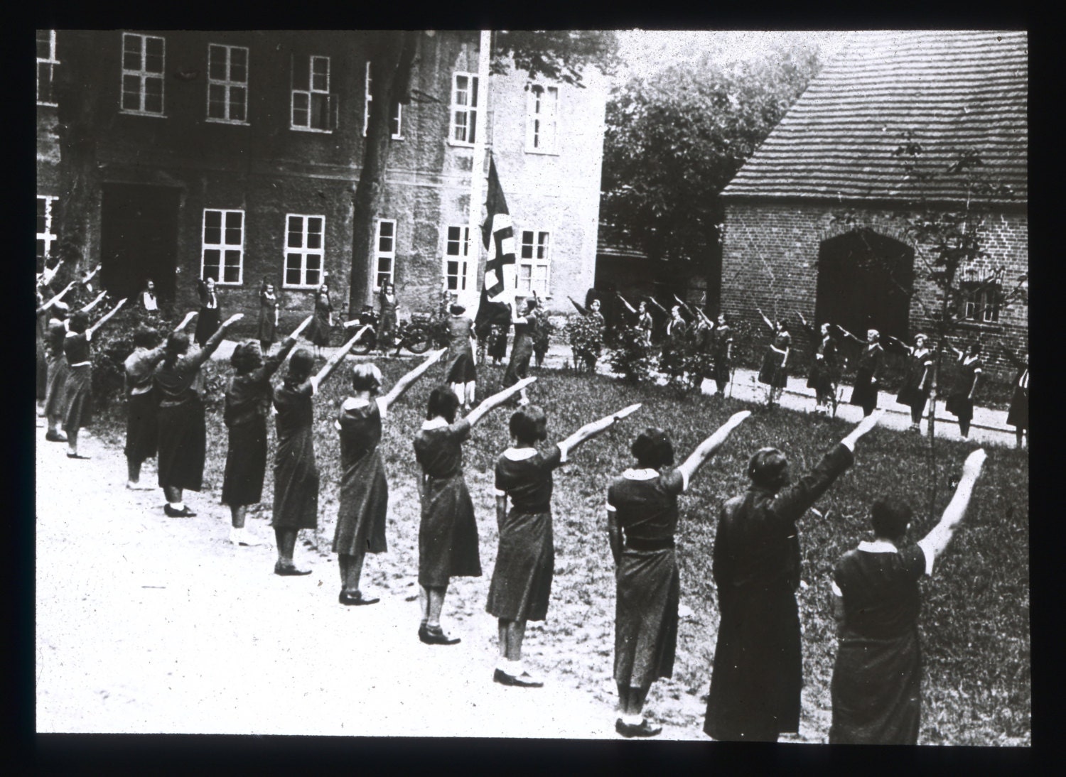 1930s Hitler Youth collection 5 Lantern Slides Propaganda