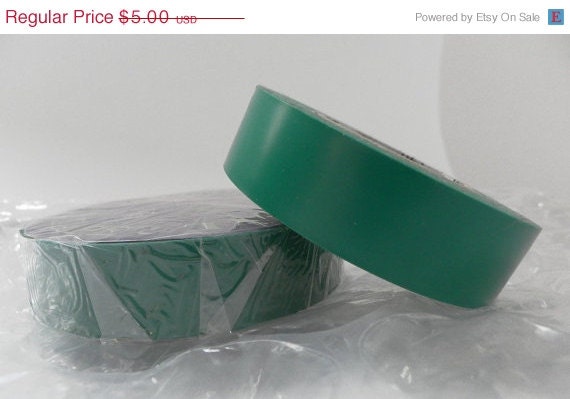 Green Hoop Tape - Roll of Electrical tape 3/4 inch width, vinyl