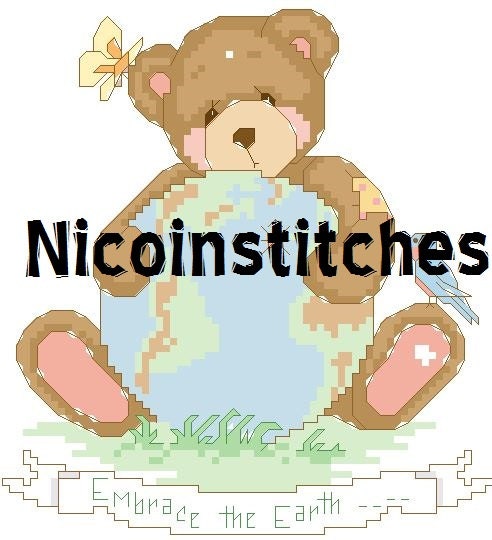 Teddy Bear Hugging the Earth- PATTERN ONLY