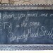 Large framed Chalkboard Retro Rustic Message board Menue board save the date Wedding