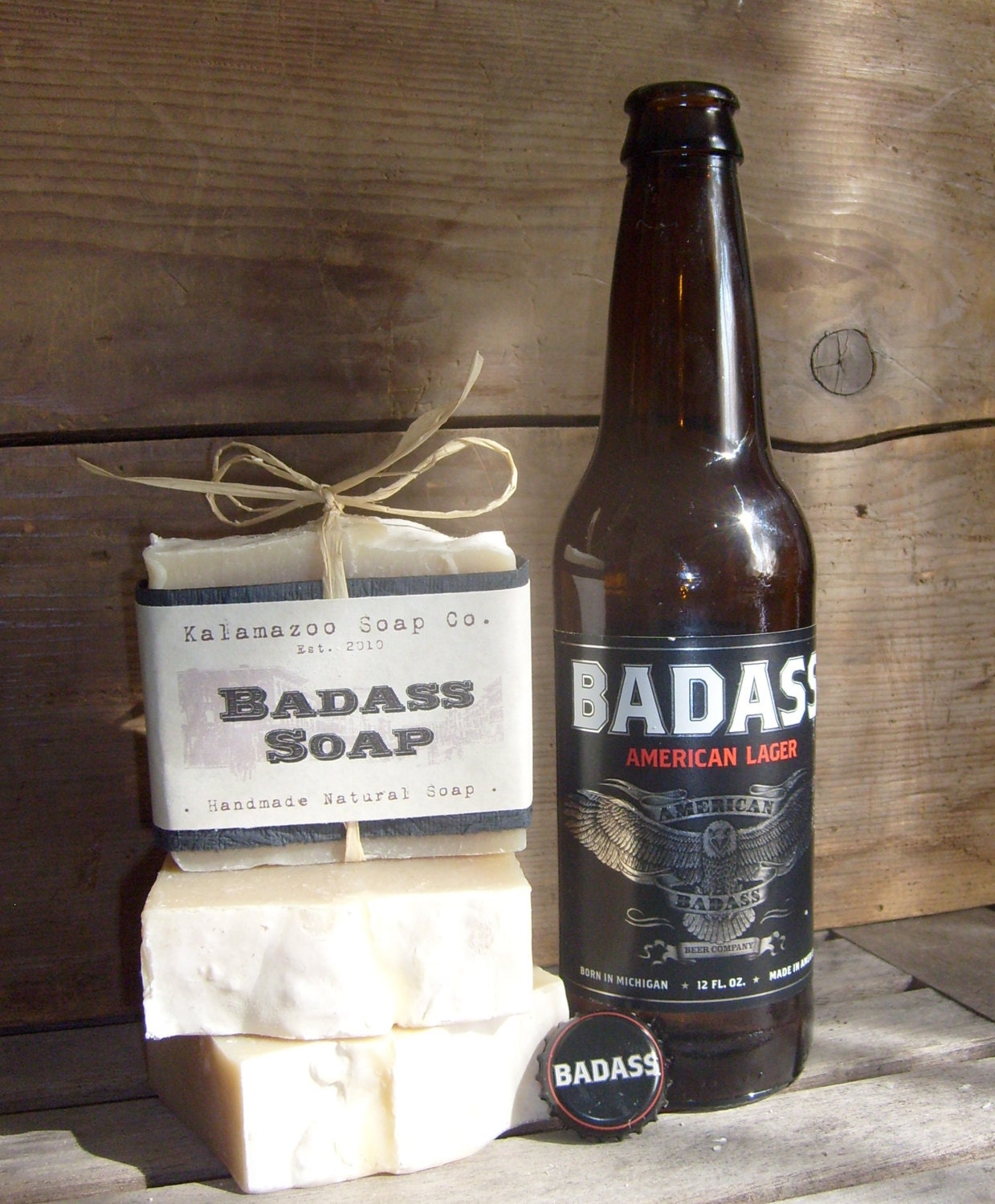 Beer Soap- You Choose - Handmade Natural Cold Processed Beer Soap (Vegan)