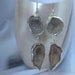 Baby Geode Double Drop Earrings