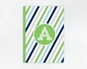 Personalized Hard Cover Bound Journal - Cheerful Stripe Collection Il_170x135