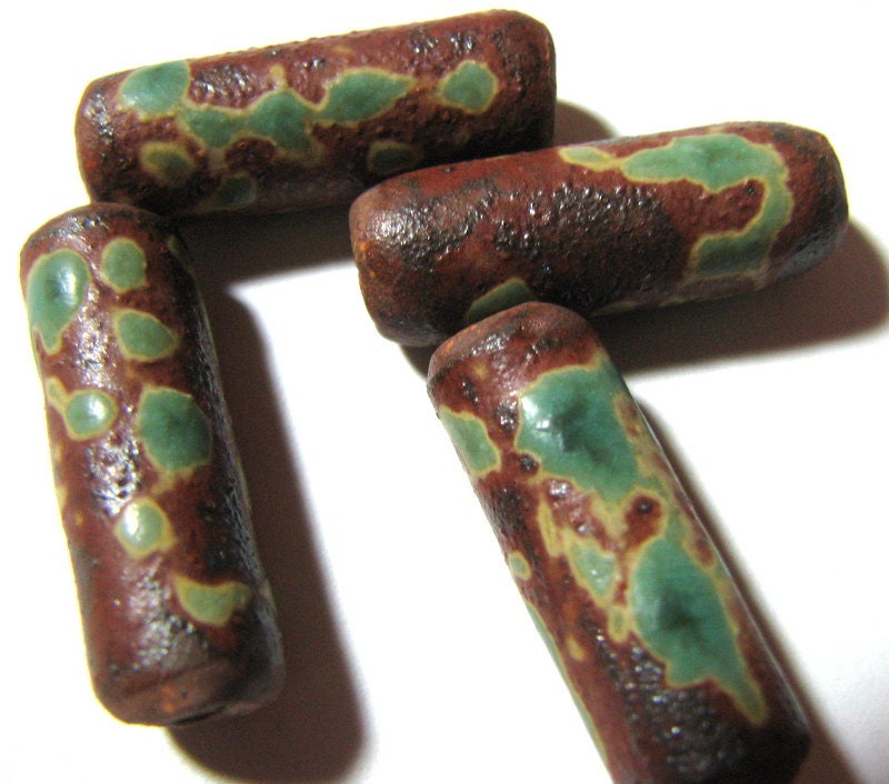 Ceramic Tube bead destash
