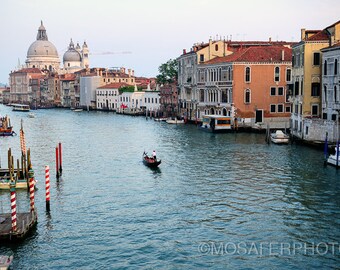 Venice Home Decor Gondola Print Fine Art Print 12x18 20x30 Photography Venice Canal Gondola Gondolier Print
