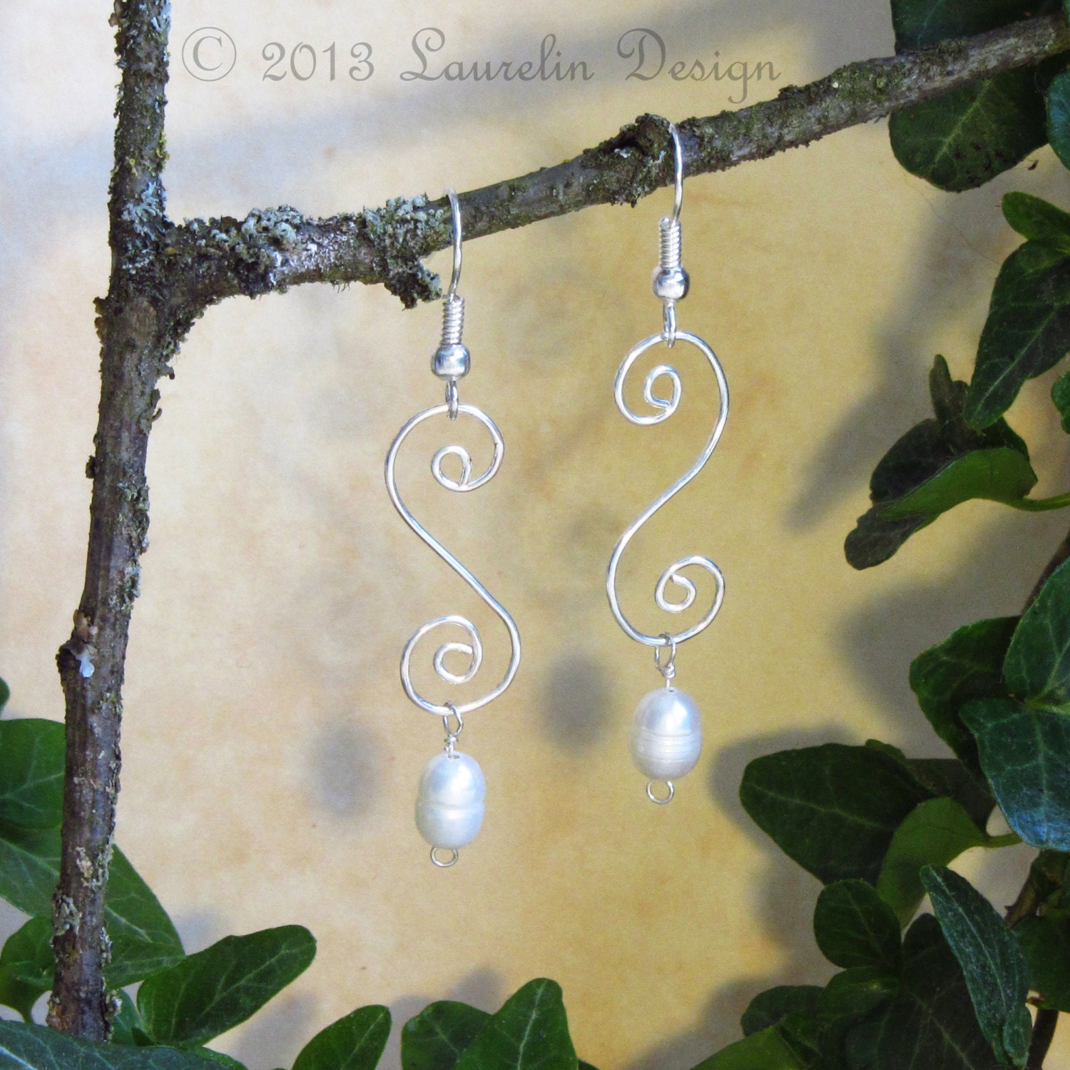 Simple Elegance Pearl Earrings