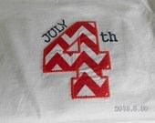 July 4th  T Shirt Custom Embroidery Girls shirt Boys shirt