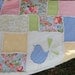 Easy Sewing Pattern Hello Summer  Rag Quilt Spring and Summer Colors