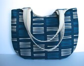 Boulder Bag in Outside Oslo Teal, Canvas Bag, Tote bag,  Modern Shoulder Bag