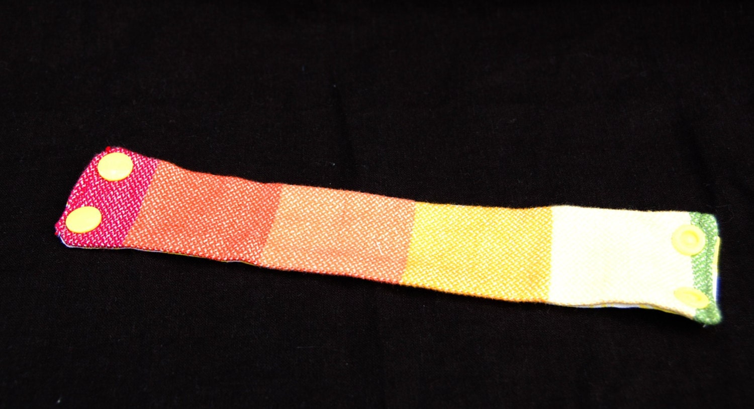 Girasol Snow Rainbow Wrap Scrap Cuff