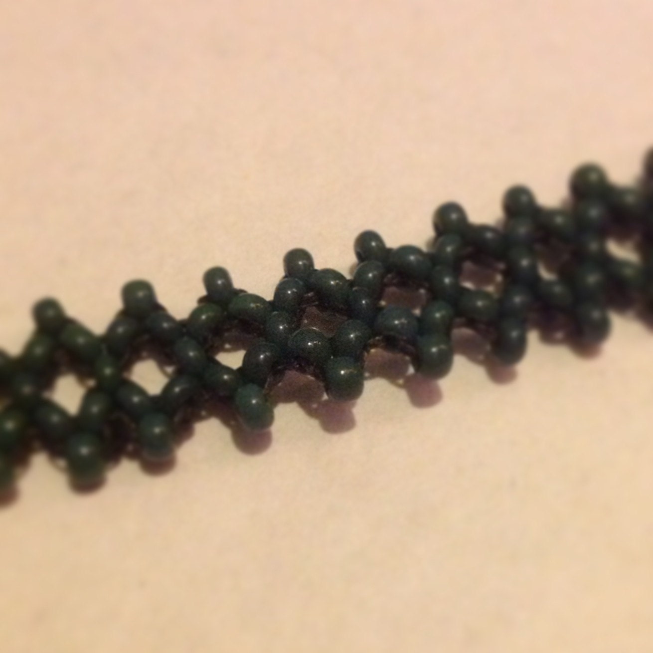 Forest green bracelet