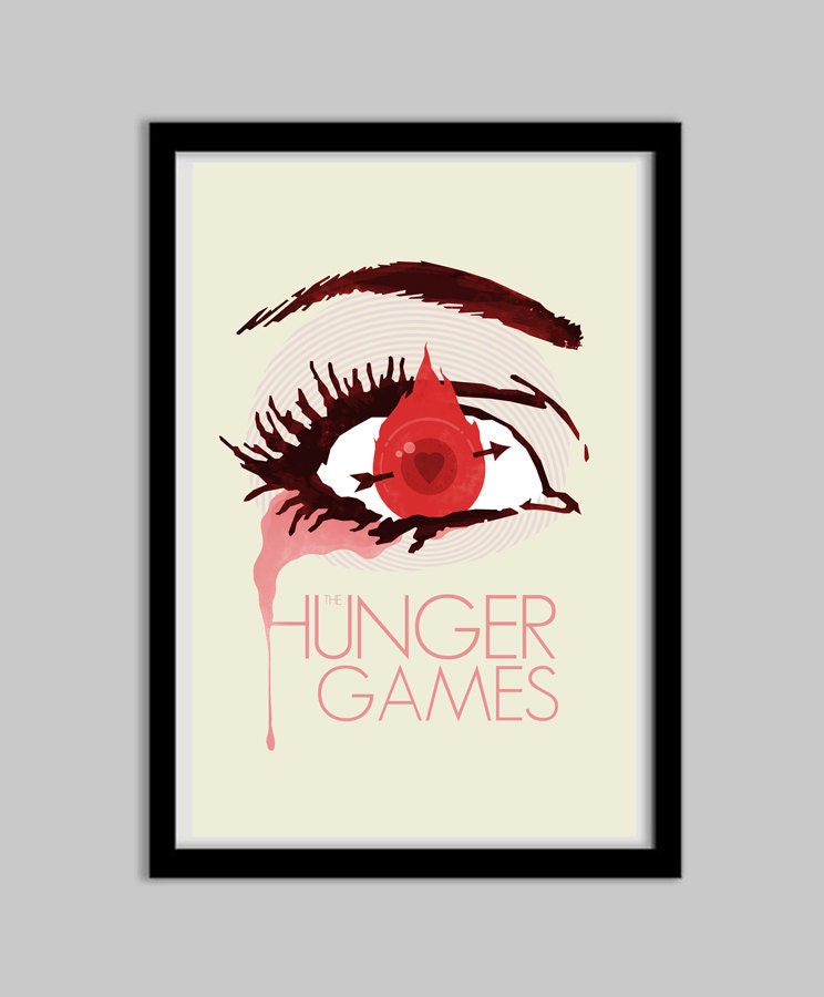 The Hunger Games - Minimalist Movie Poster - hunger games, movie poster, film, art, katniss, peeta