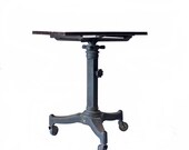 Antique Industrial cast iron table / stand