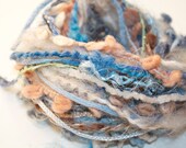 Art Yarn Bundle - 10 yards of Fiber in Sandy Shores Color Way