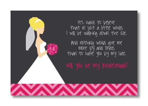 Will You Be My Bridesmaid - Instant Download