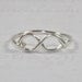 Silver Infinity Ring