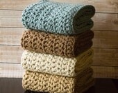 Chunky Crochet Mini Blanket Basket Stuffer Layering Newborn Photopgraphy Photo Prop