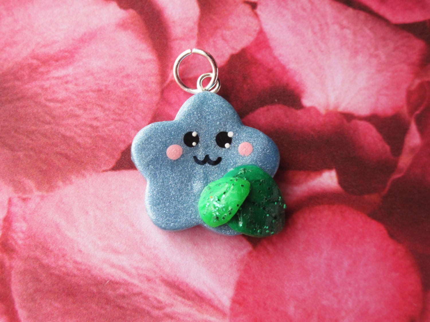 Flower Charm Kawaii Jewelry Polymer Clay