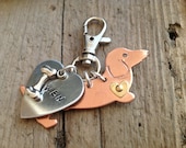 Doxie Love Dachshund Keychain