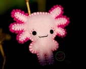 Felt Axolotl - Pocket Plush Toy