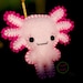 Felt Axolotl - Pocket Plush Toy