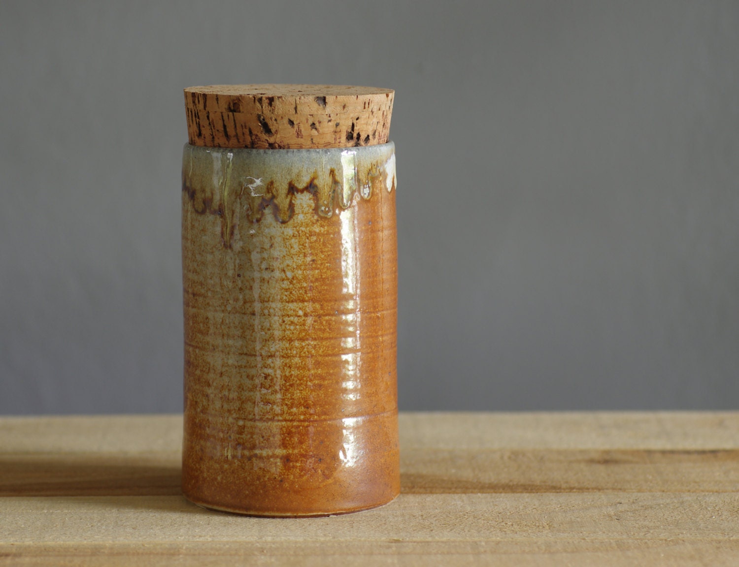 one wood fired pottery jar special edition modern rustic woodfired pottery by vitrifiedstudio