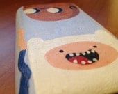 iPod 4 Case - Adventure Time with Finn and Jake - Handpainted