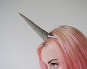Tarnished Traditional Unicorn Costume Horn