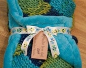 25%Off Newborn Prop Sale Blanket, knitted beautiful style custom colors available in chunky yarn only with soft fabric back/ perfect baby s
