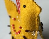 DIY kit Pattern spring bird with materials and pattern