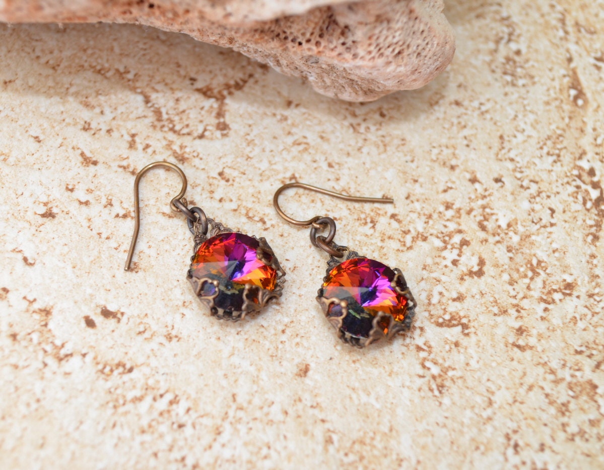 Volcano Nebula Earrings