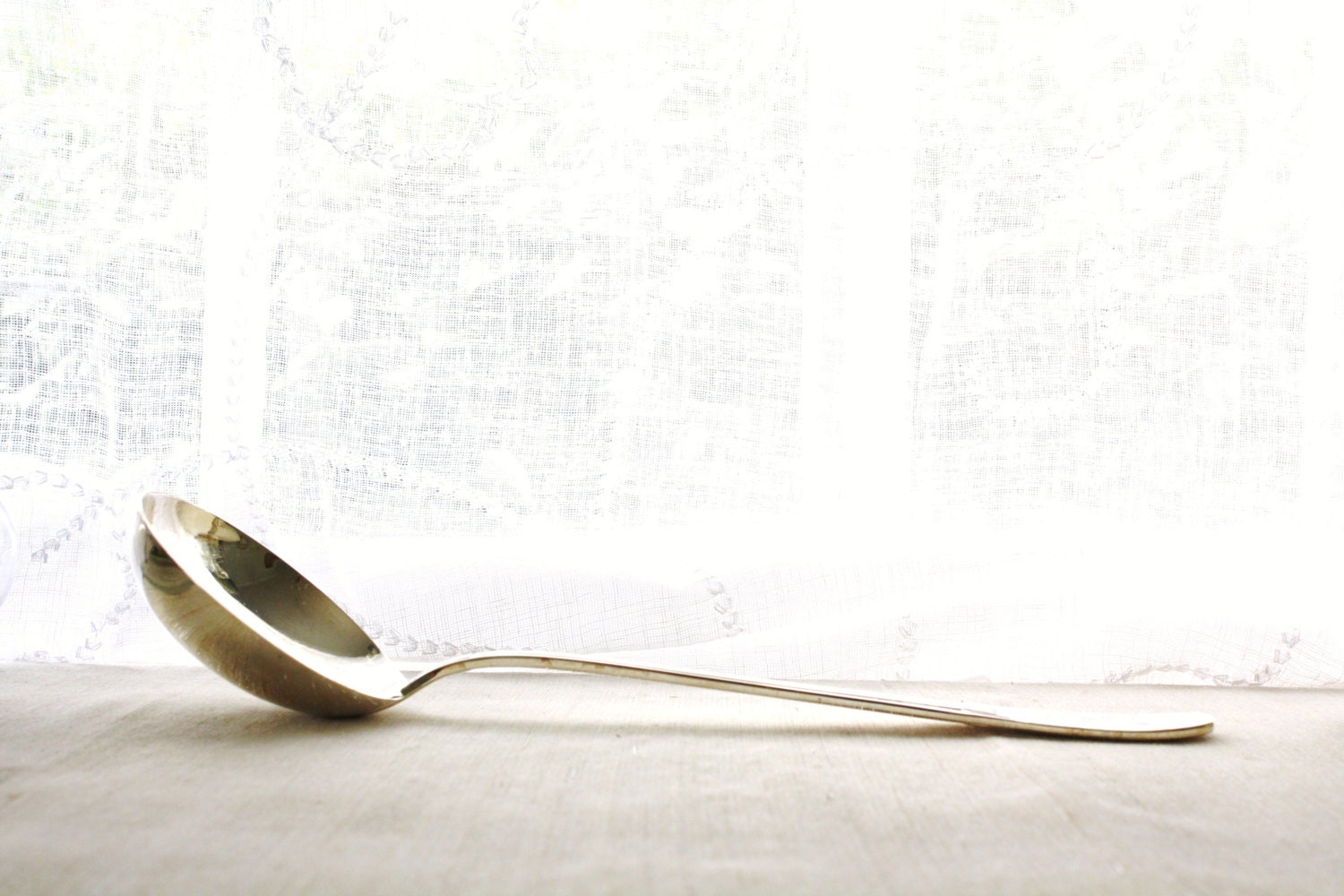 It's Spiked- Punch Ladle, vintage hand stamped spoon for party punch bowl adult beverages. As seen on Refinery29.