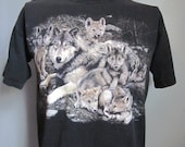 Vintage Wolfpack Tshirt Adult Medium