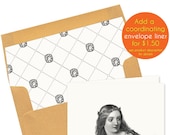 Envelope Liner - Coordinates with HASTEN to my BEDCHAMBER Greeting Card
