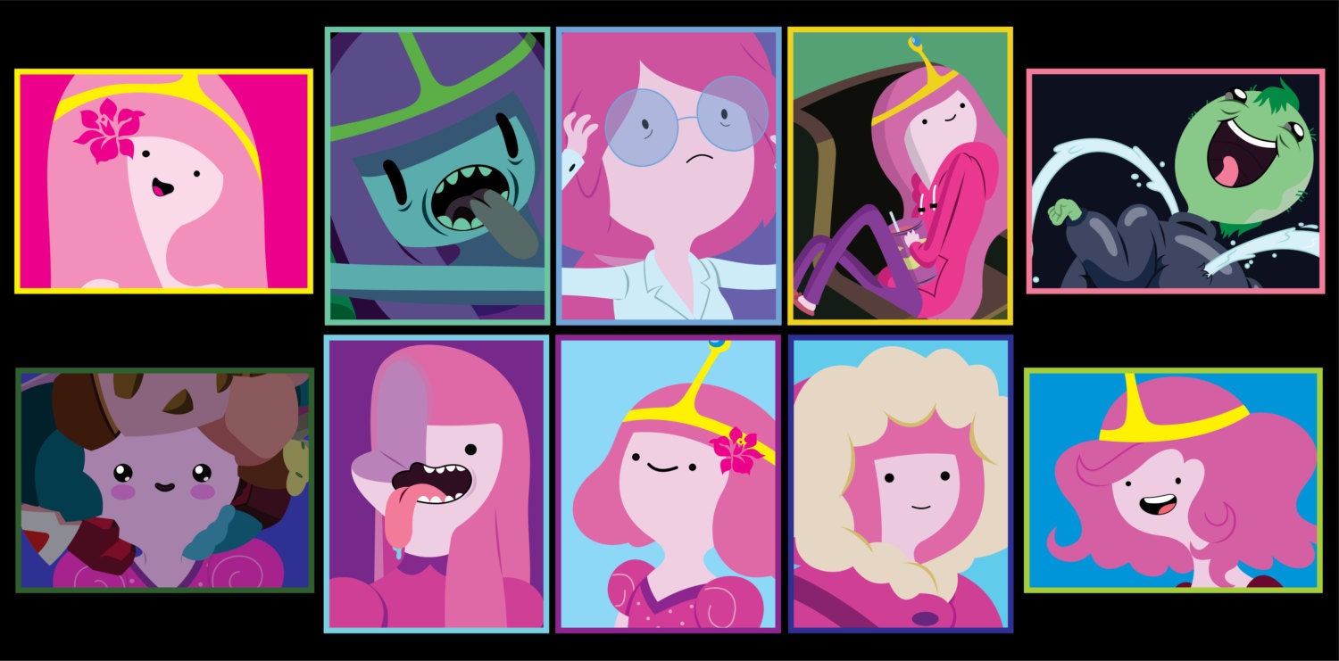 Adventure Time - Princess Bubblegum sticker 10pk