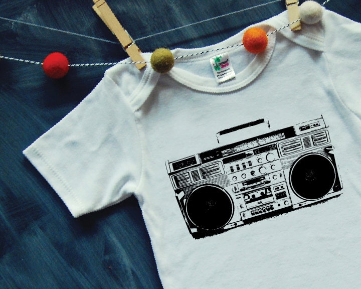 baby ONESIE - BOOMBOX STEREO