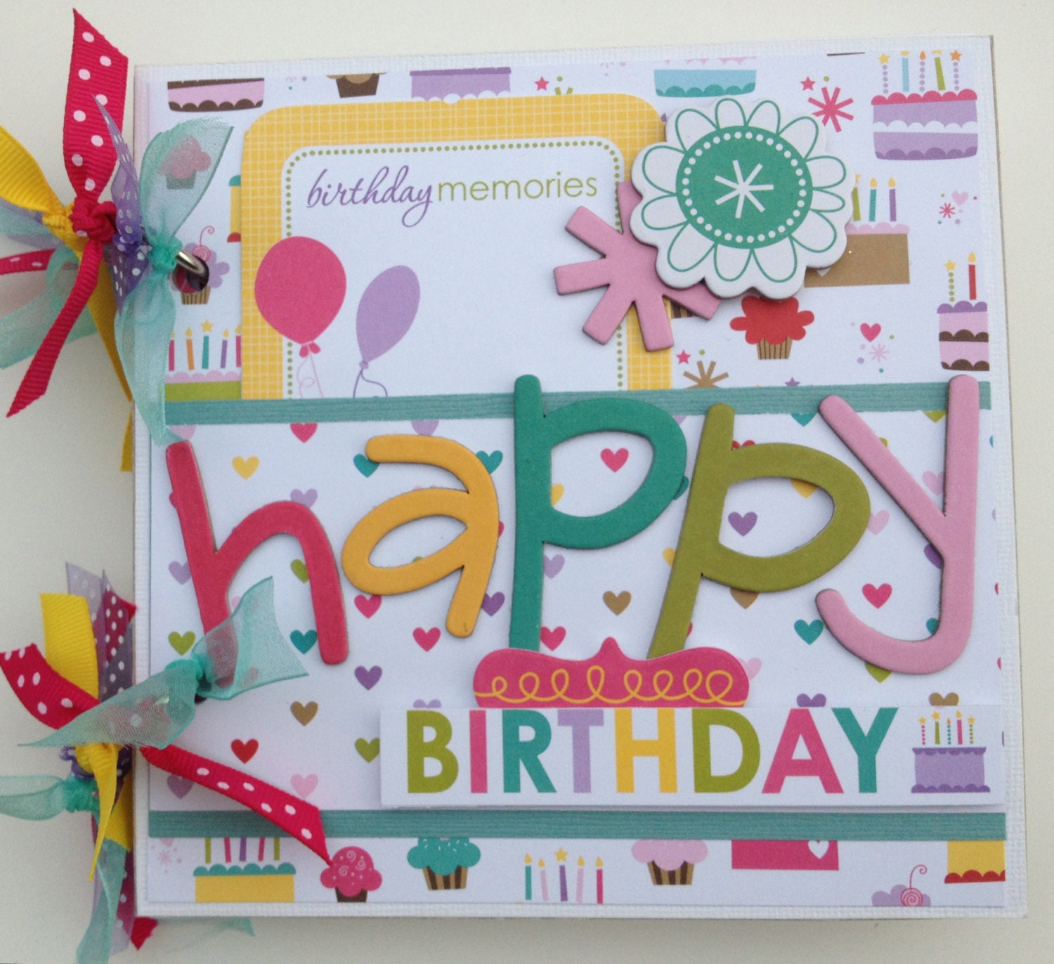 Birthday Girl Scrapbook Mini Album