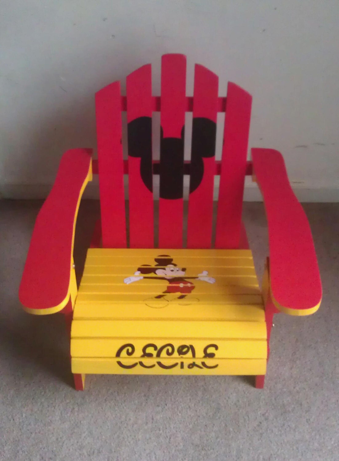 Children's Hand-painted, Made to Order Adirondack Chair (Can Be Personalized)