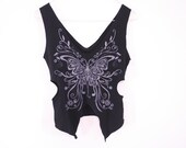 Classic 90s Butterfly Cut Out Tank Top