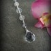 Crystal Rear View Mirror Hanging