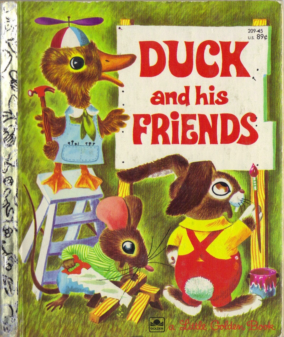 Duck and his Friends illustrated by Richard Scarry