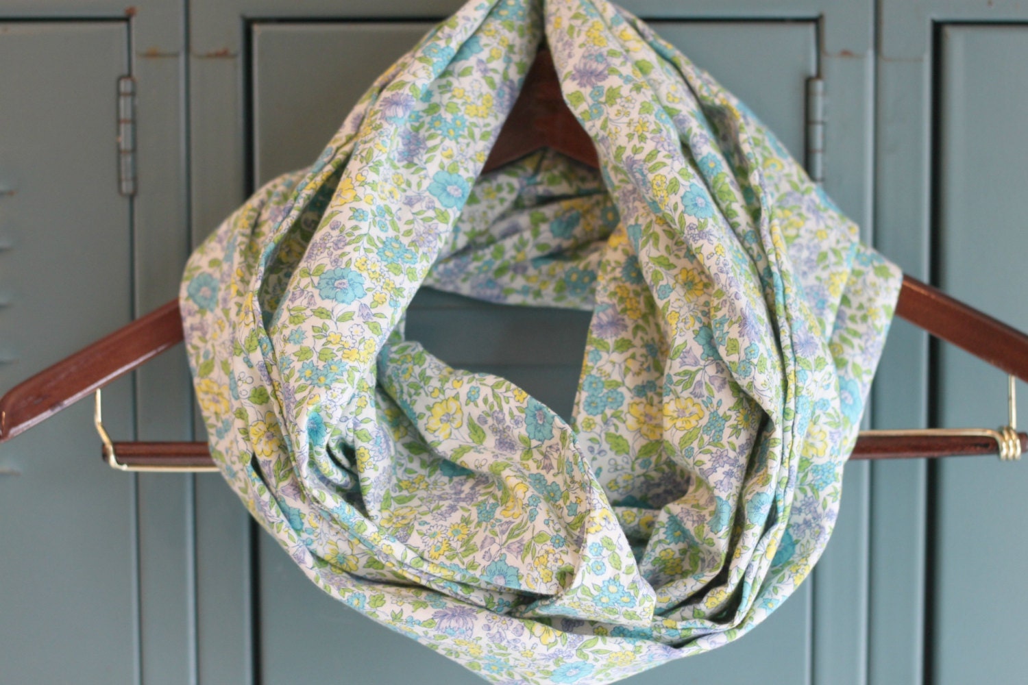 Floral Infinity Scarf