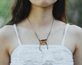 tiger eye necklace // bohemian fox collection