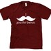 Mustache you for Bacon t shirt funny bacon shirt S-4XL