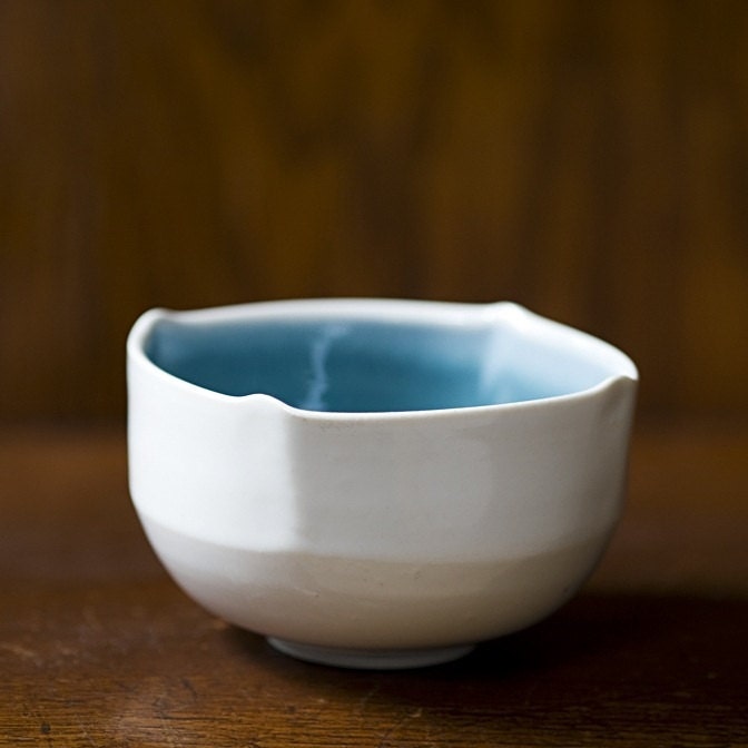 Square Robins Egg Ramekin