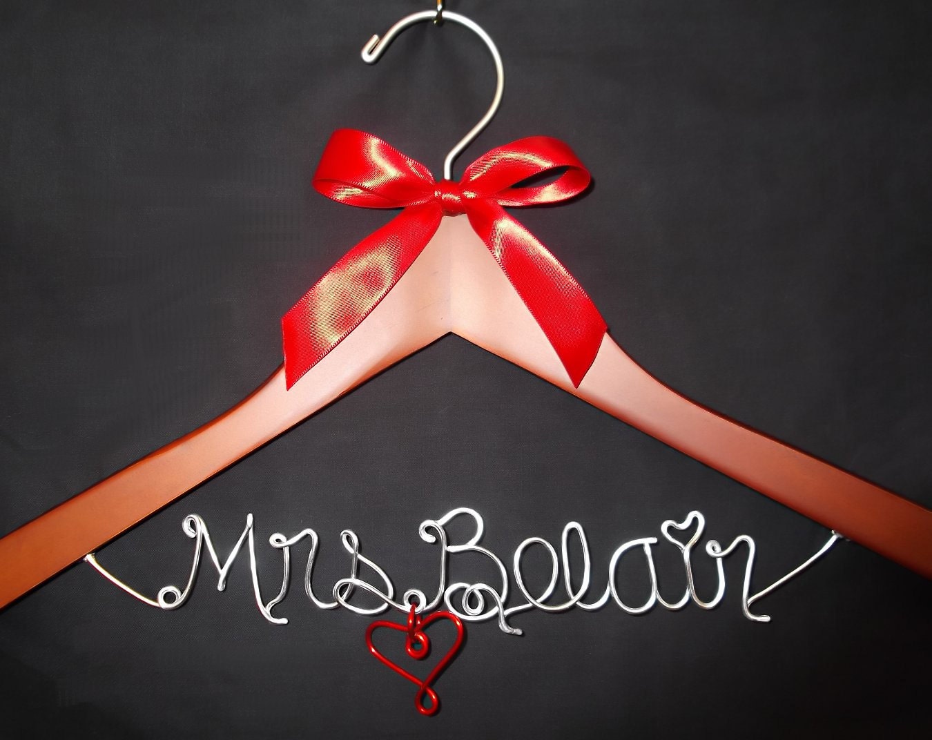 Hanger one Line, Personalized Custom Bridal Hanger, Brides Hanger, Bride, Name Hanger, Wedding Hanger, Personalized Bridal Gift