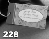 Custom Rectangular Hang Tags (228)