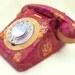 Unique Glorious Ganesh Upcycled Decorated Vintage Rotary Phone FULLY WORKING